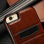 Wholesale iPhone 8 Plus / 7 Plus Leather Style Credit Card Case (Black)